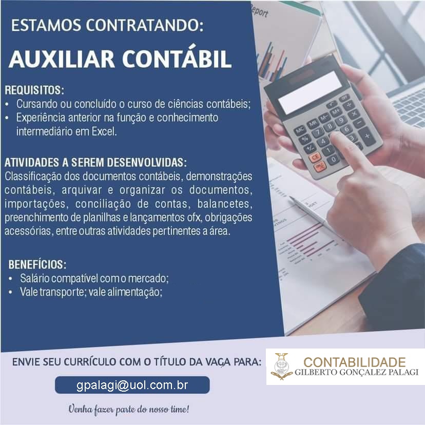 vagas de empregos contabilidade em santos sp